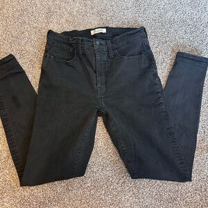 Madewell Dark Gray Denim Jeans